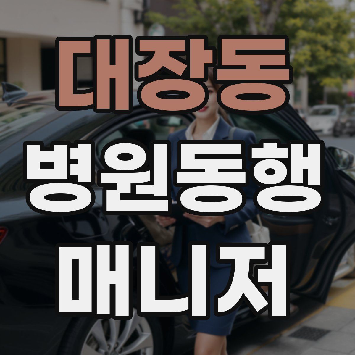 대장동 병원동행매니저 자격증