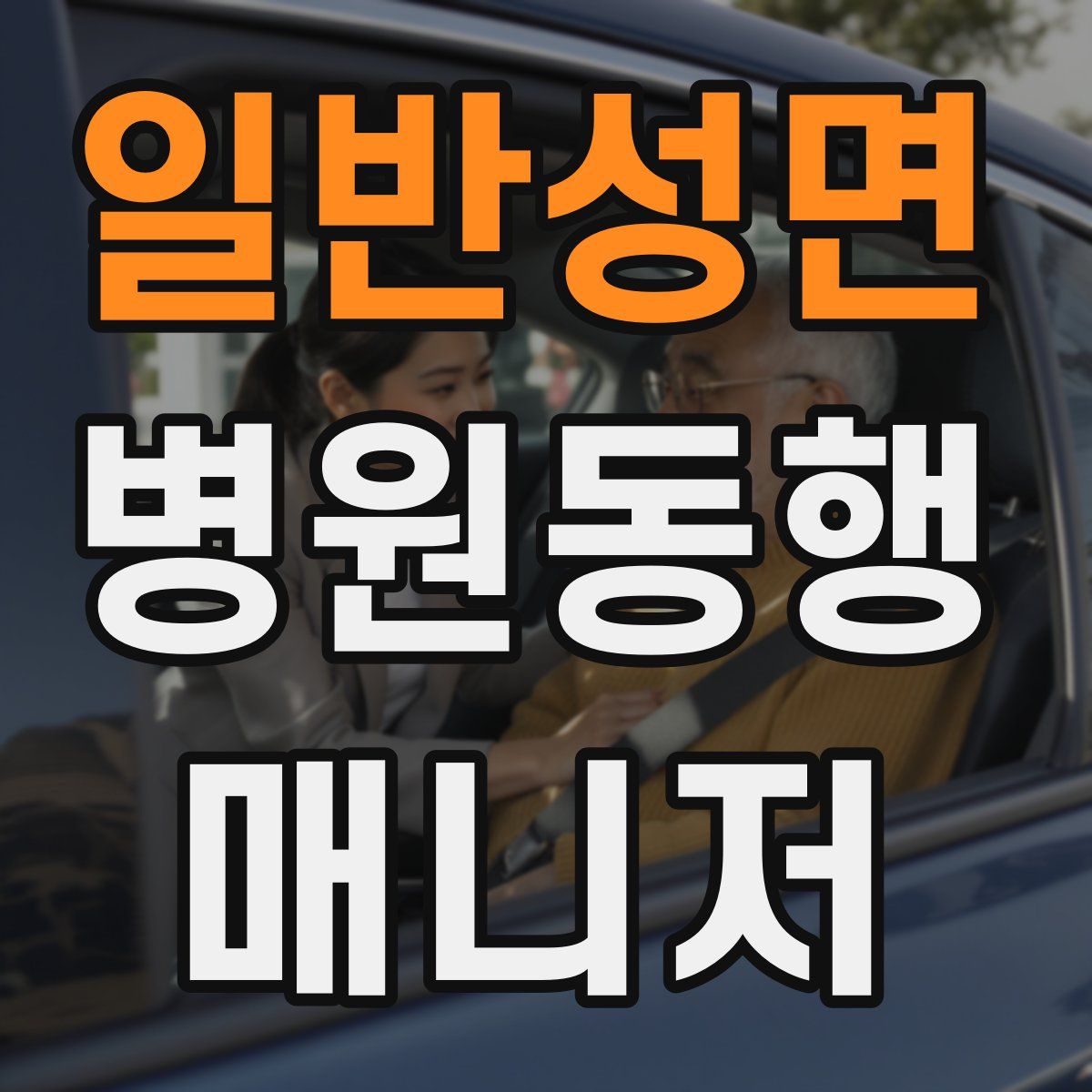 일반성면 병원동행매니저 자격증