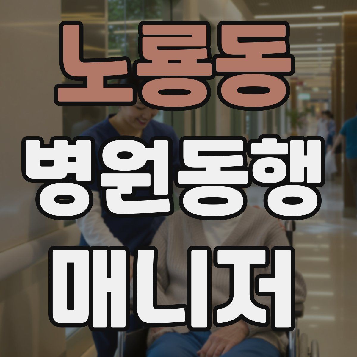 노룡동 병원동행매니저 자격증 동행 전 안내 메시지 예시로 준비하기