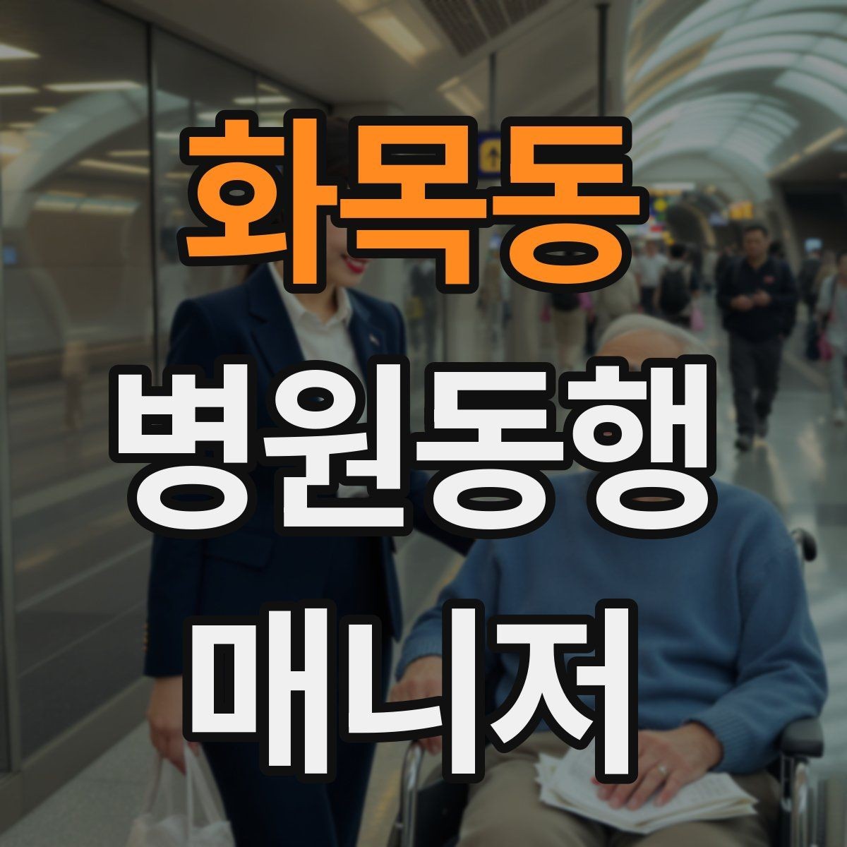 화목동 병원동행매니저 자격증 청각·시각 불편이 있을 때 동행 팁