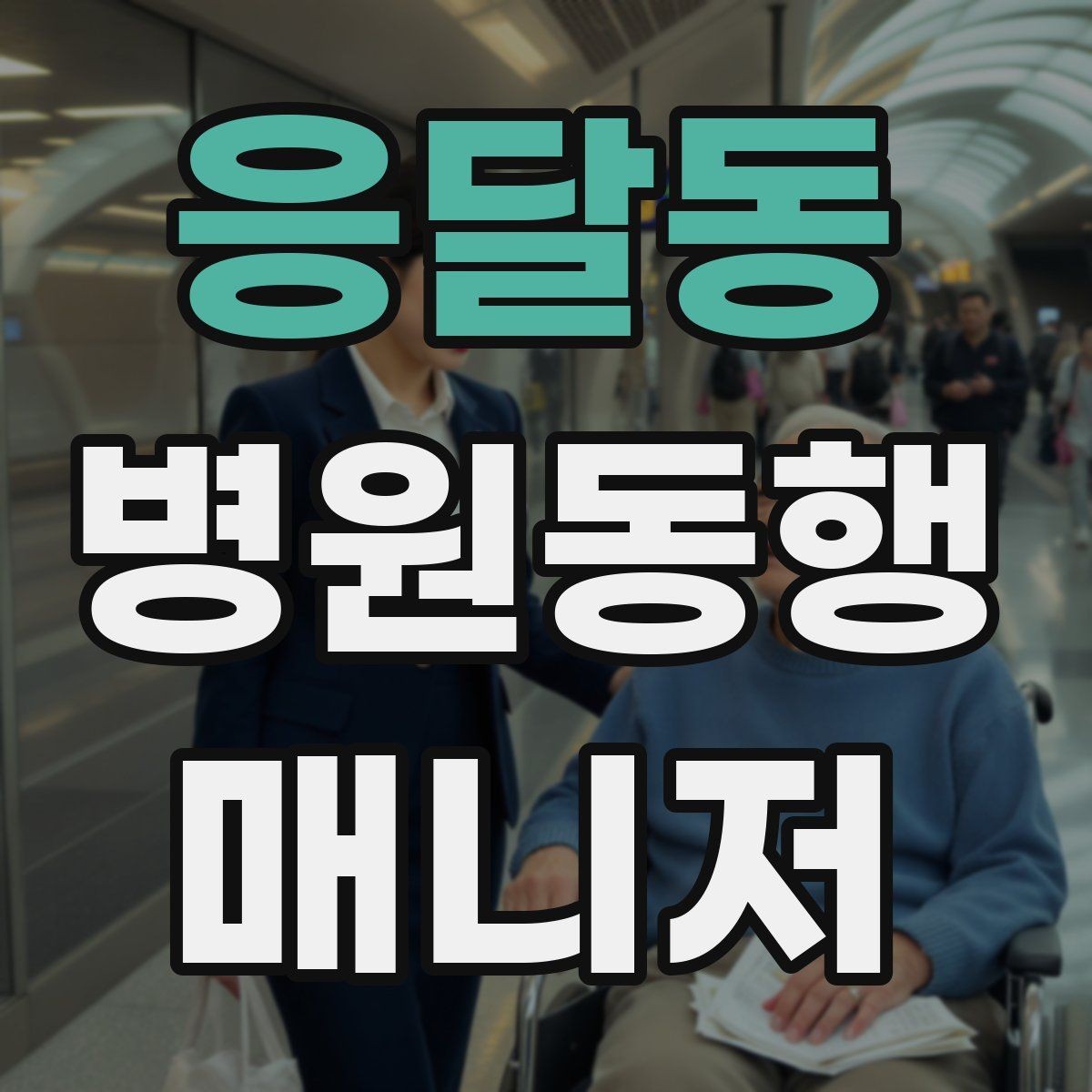 응달동 병원동행매니저 자격증 병원 주차가 어려울 때 대처