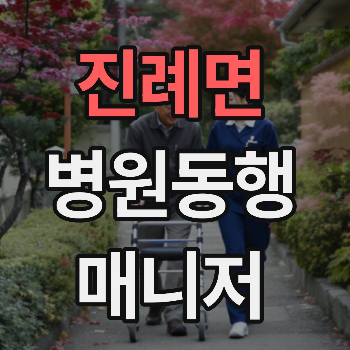 진례면 병원동행매니저 자격증