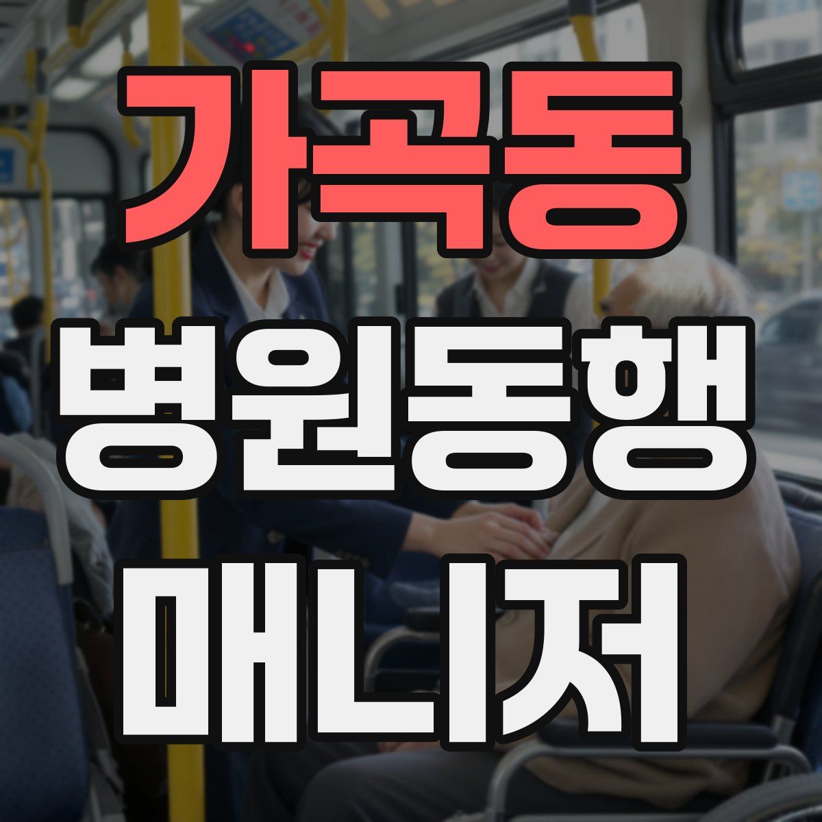 가곡동 병원동행매니저 자격증