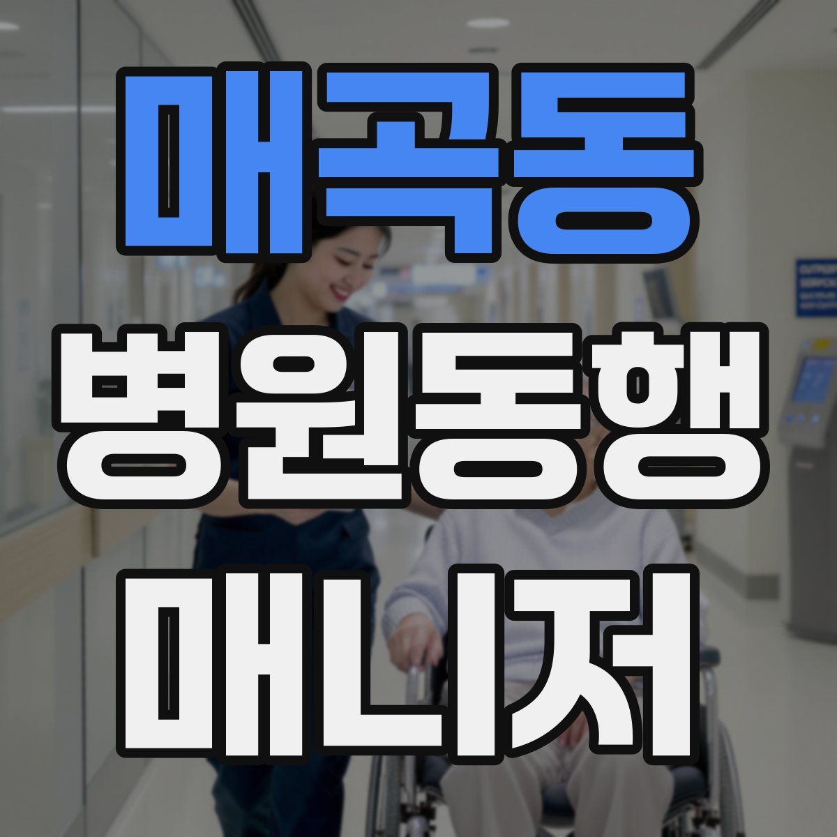 매곡동 병원동행매니저 자격증