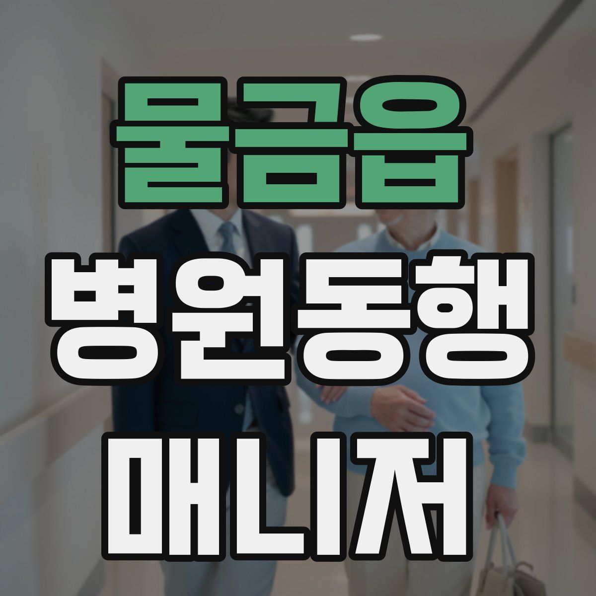 물금읍 병원동행매니저 자격증