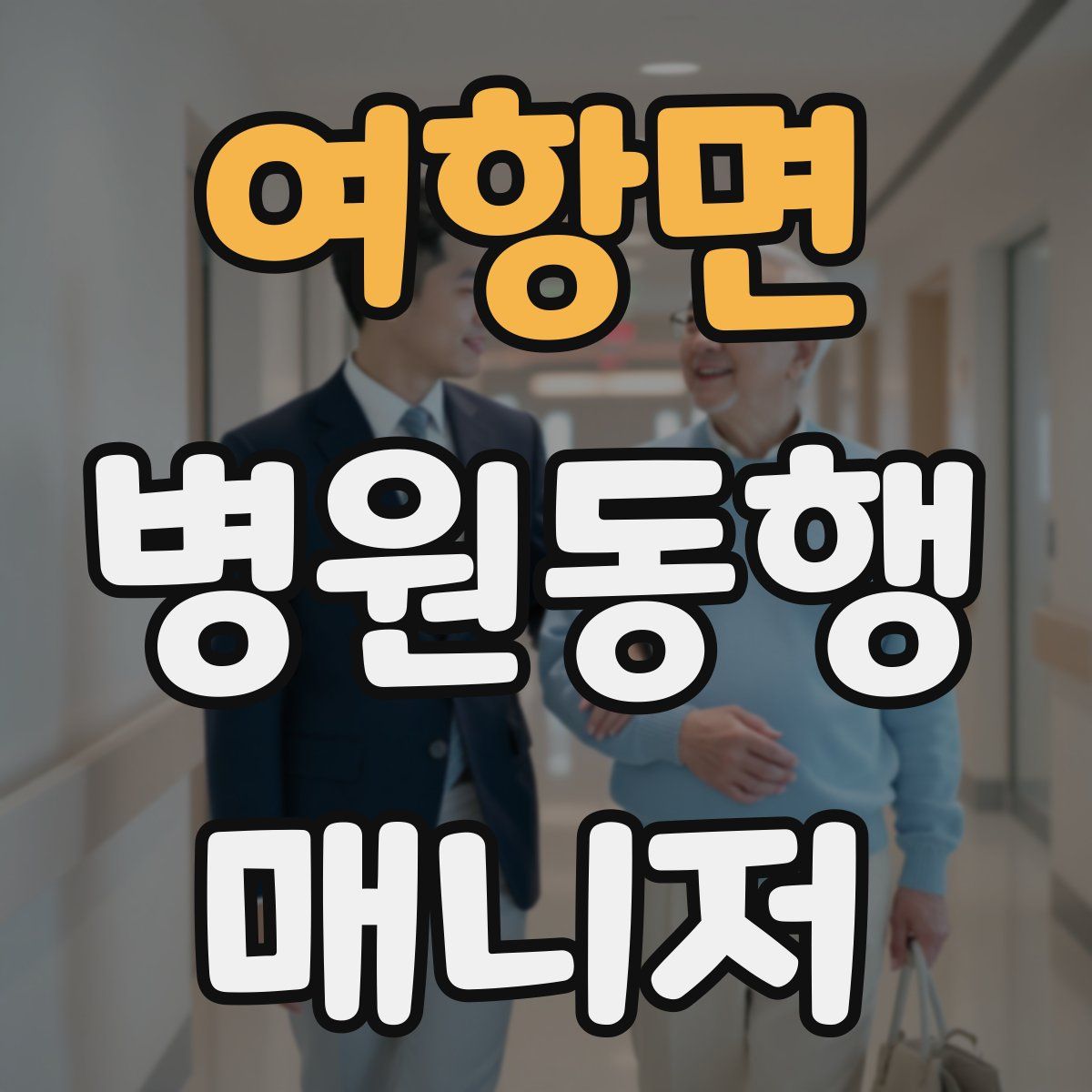 여항면 병원동행매니저 자격증