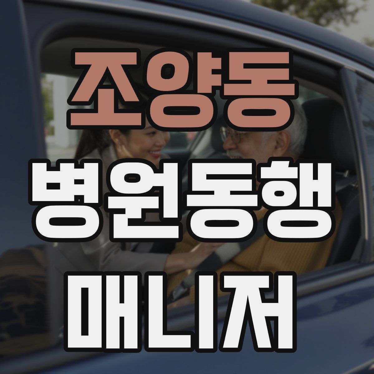 조양동 병원동행매니저 자격증