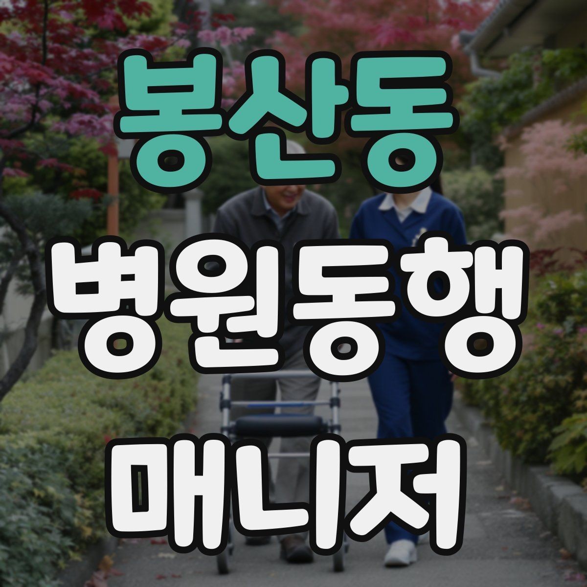 봉산동 병원동행매니저 자격증 교육 과정에서 자주 다루는 내용