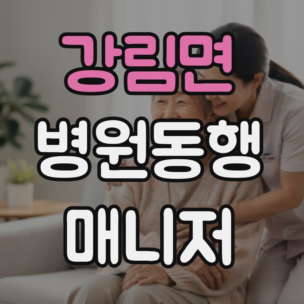 강림면 병원동행매니저 자격증 동행 후 요약 메시지 구성의 기본