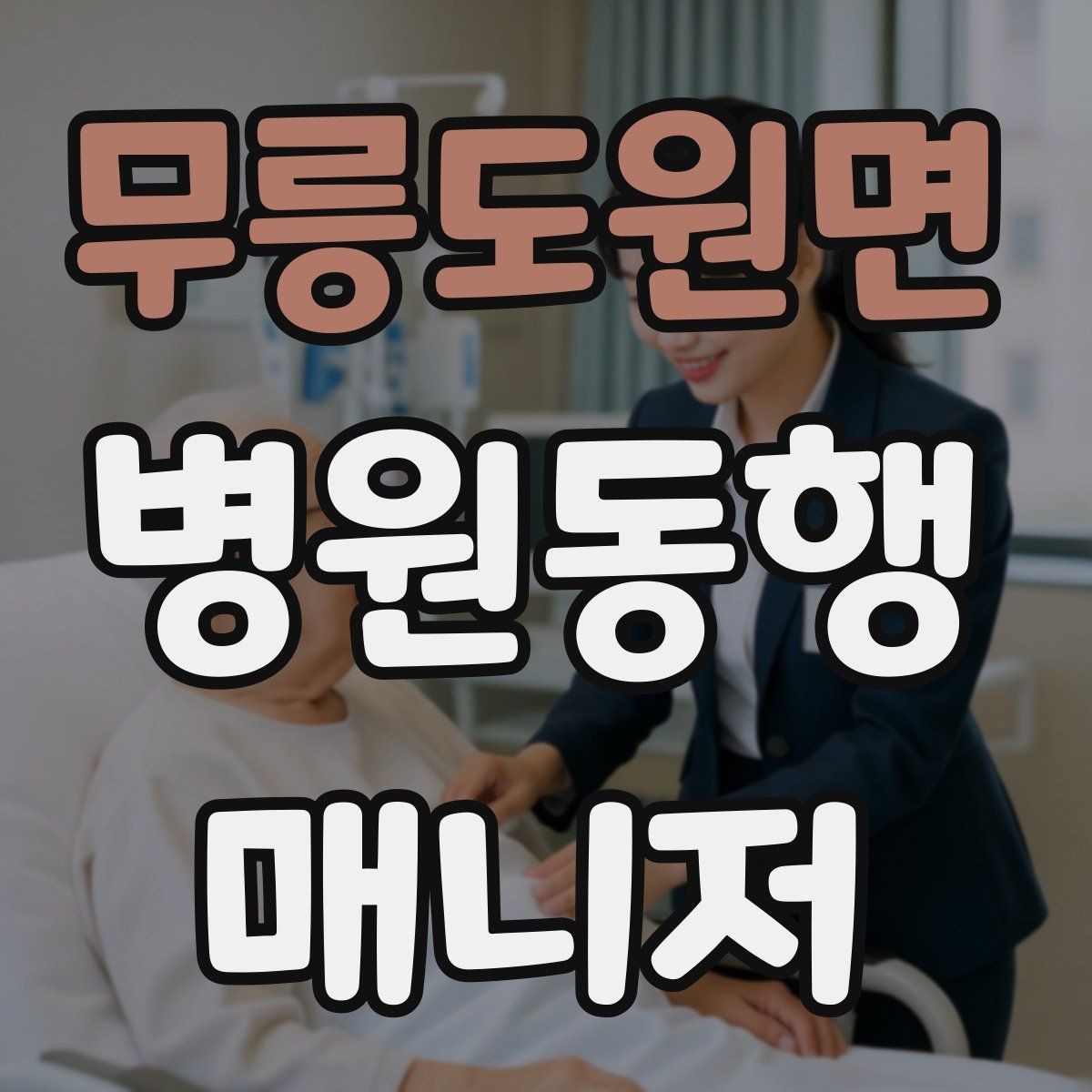 무릉도원면 병원동행매니저 자격증 시작하기 전에 꼭 알아야 할 주의사항
