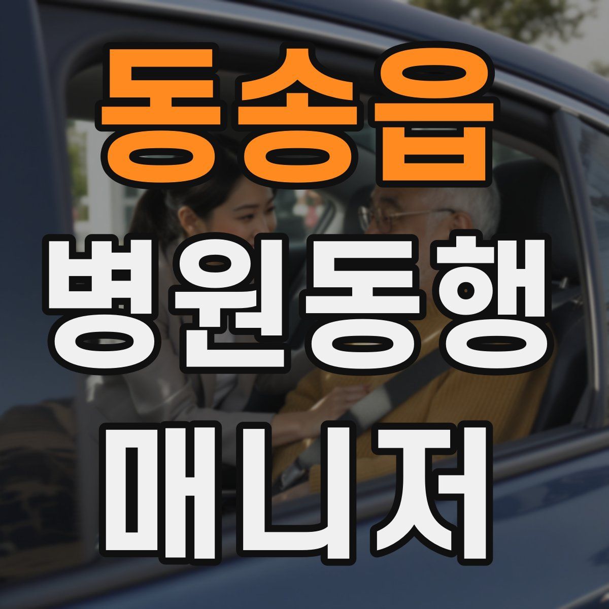 동송읍 병원동행매니저 자격증