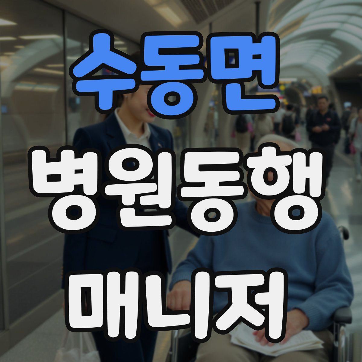 수동면 병원동행매니저 자격증