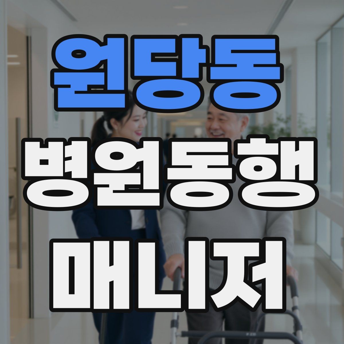 원당동 병원동행매니저 자격증 외래 진료 동행 흐름 정리