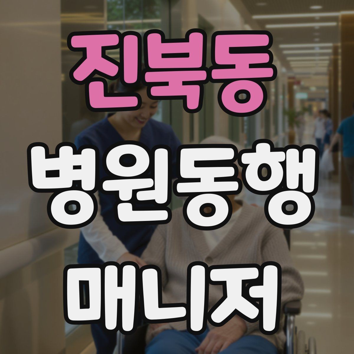 진북동 병원동행매니저 자격증 폭염·한파에 어르신 동행 시 주의