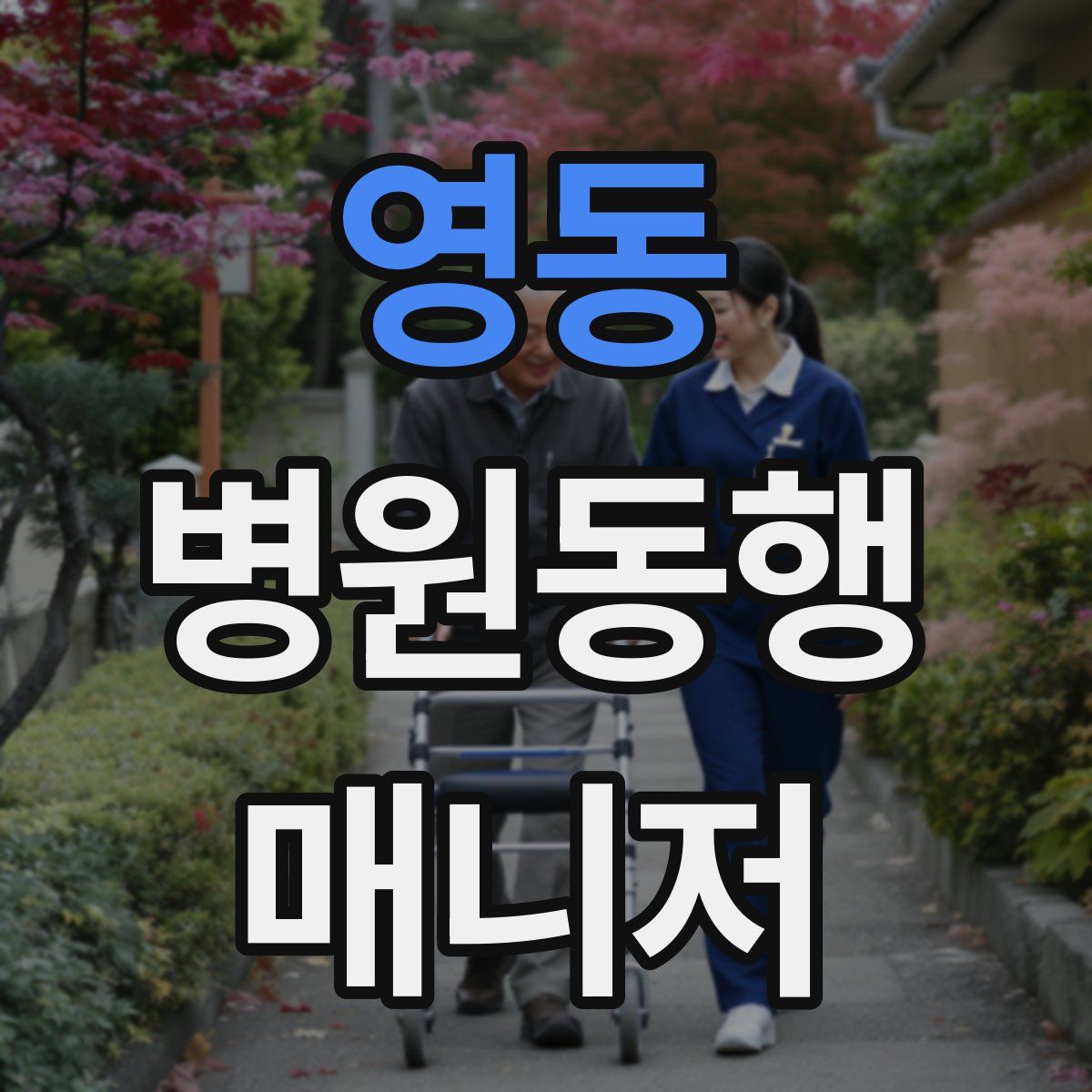 영동 병원동행매니저 자격증