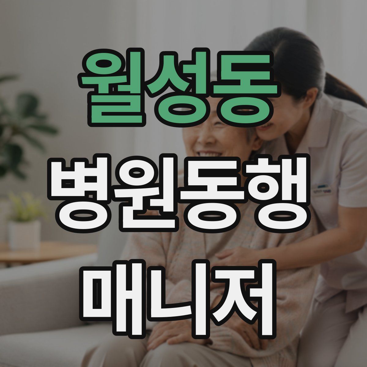 월성동 병원동행매니저 자격증