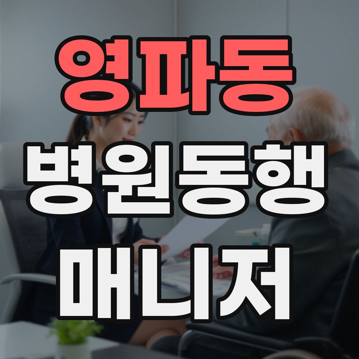 영파동 병원동행매니저 자격증