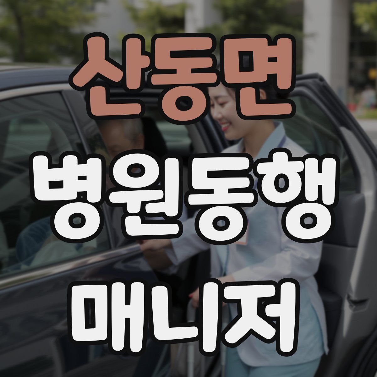 산동면 병원동행매니저 자격증