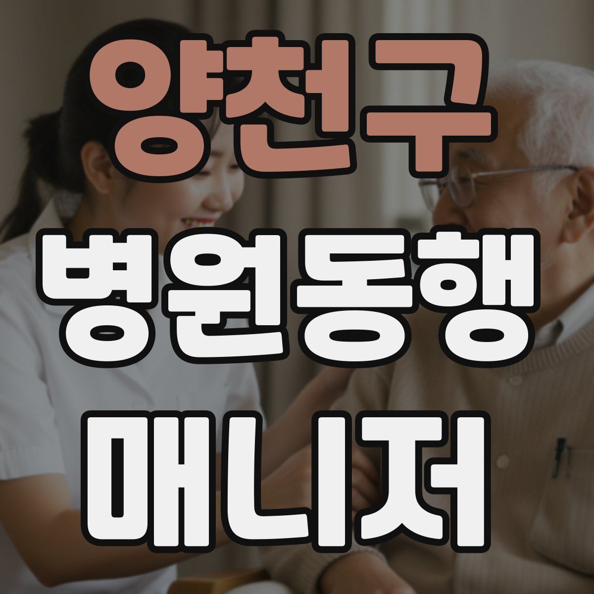 양천구 병원동행매니저 자격증