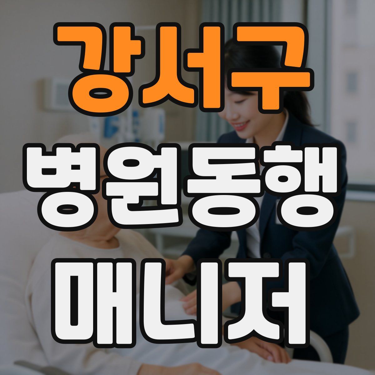 강서구 병원동행매니저 자격증