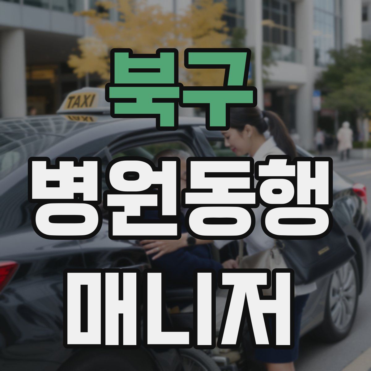 북구 병원동행매니저 자격증