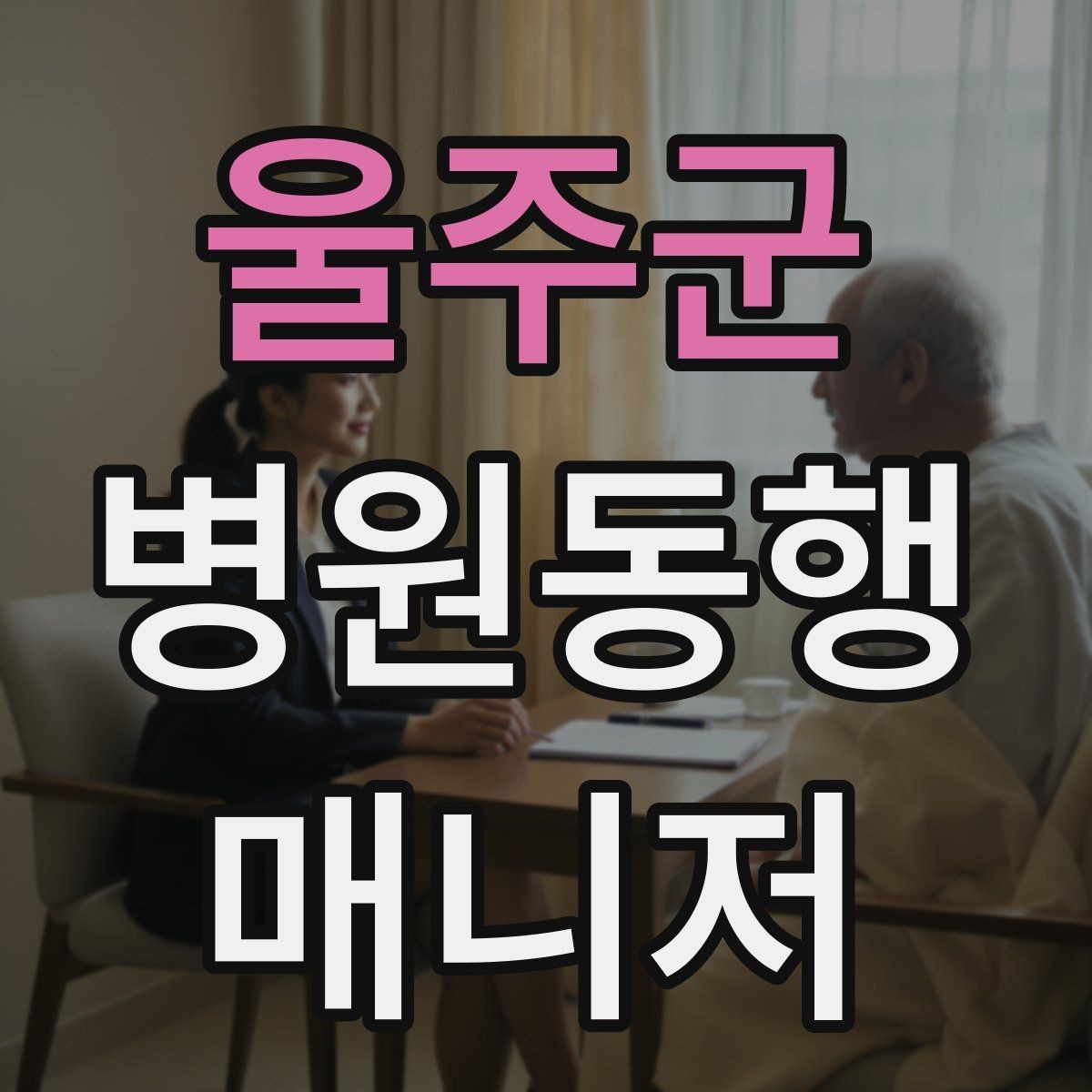 울주군 병원동행매니저 자격증 동행 후 요약 메시지 구성의 기본