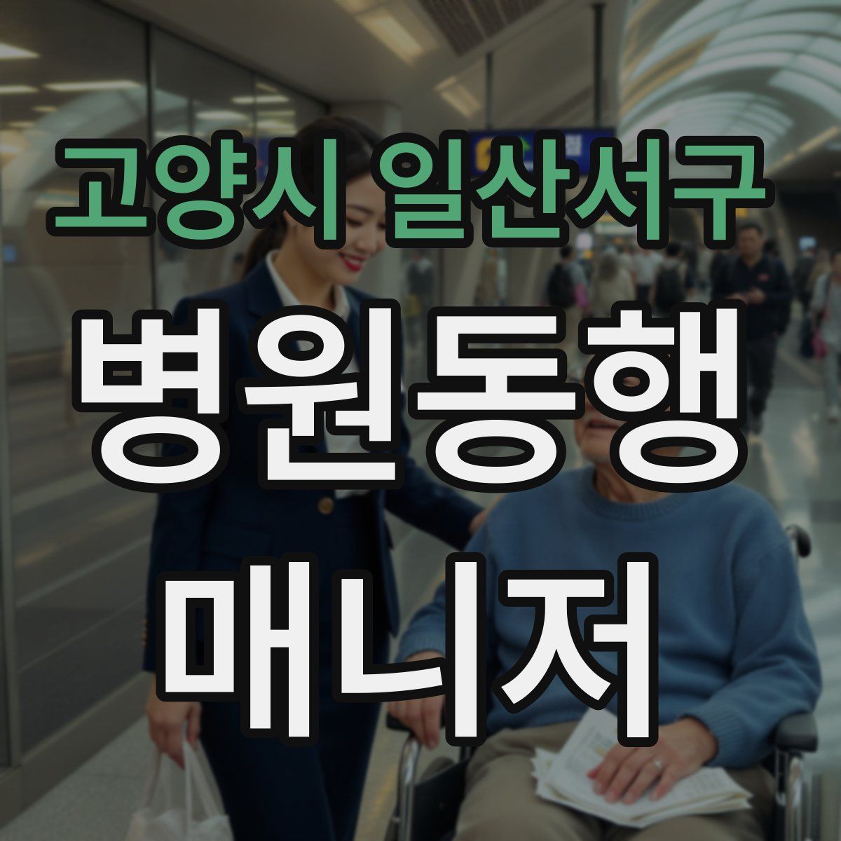 고양시 일산서구 병원동행매니저 자격증