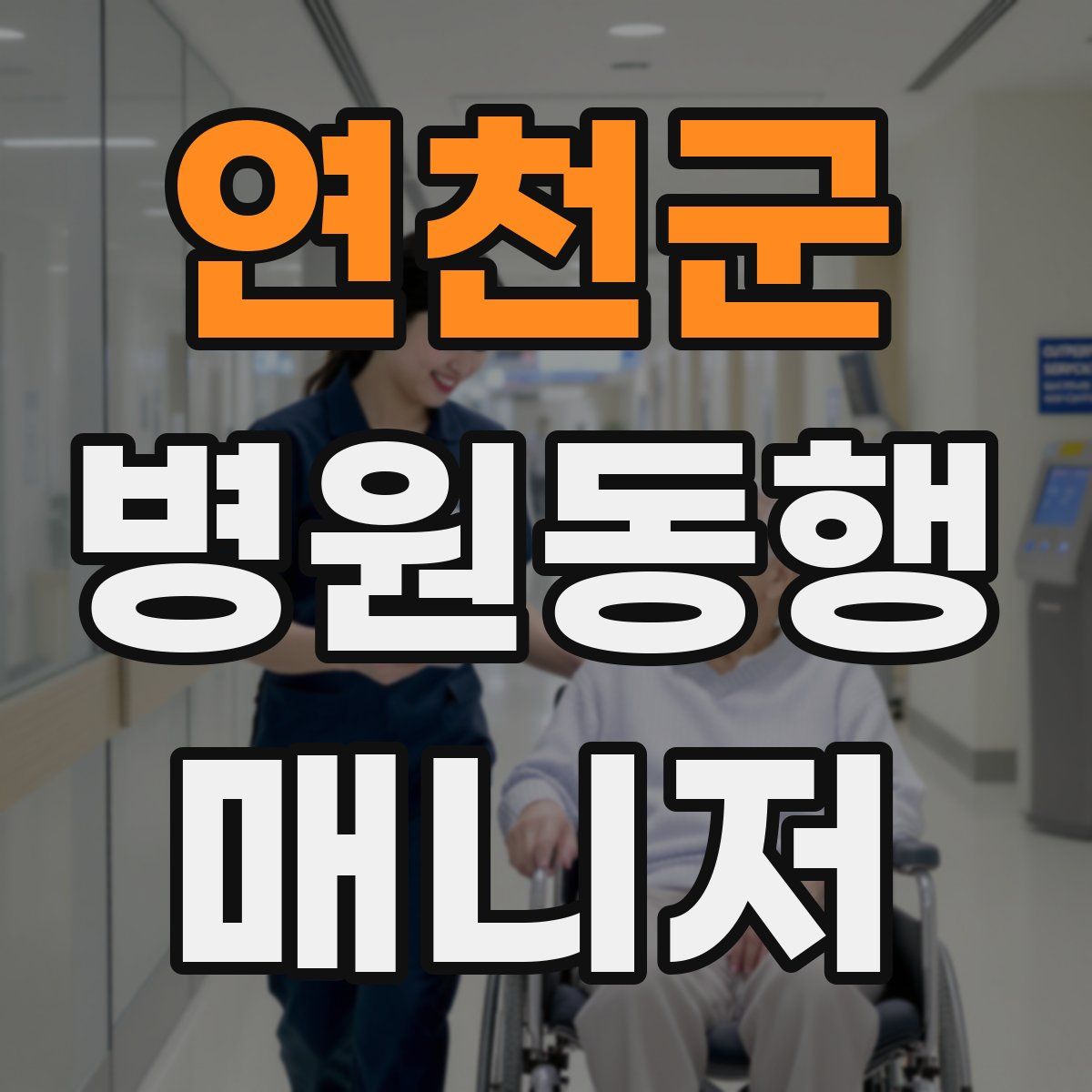 연천군 병원동행매니저 자격증