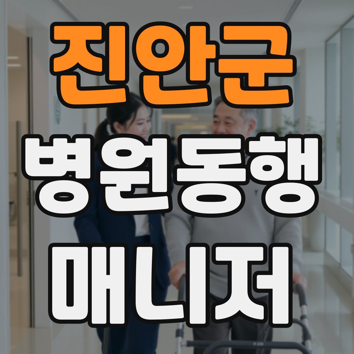 진안군 병원동행매니저 자격증