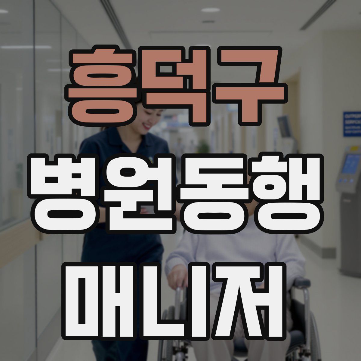 흥덕구 병원동행매니저 자격증