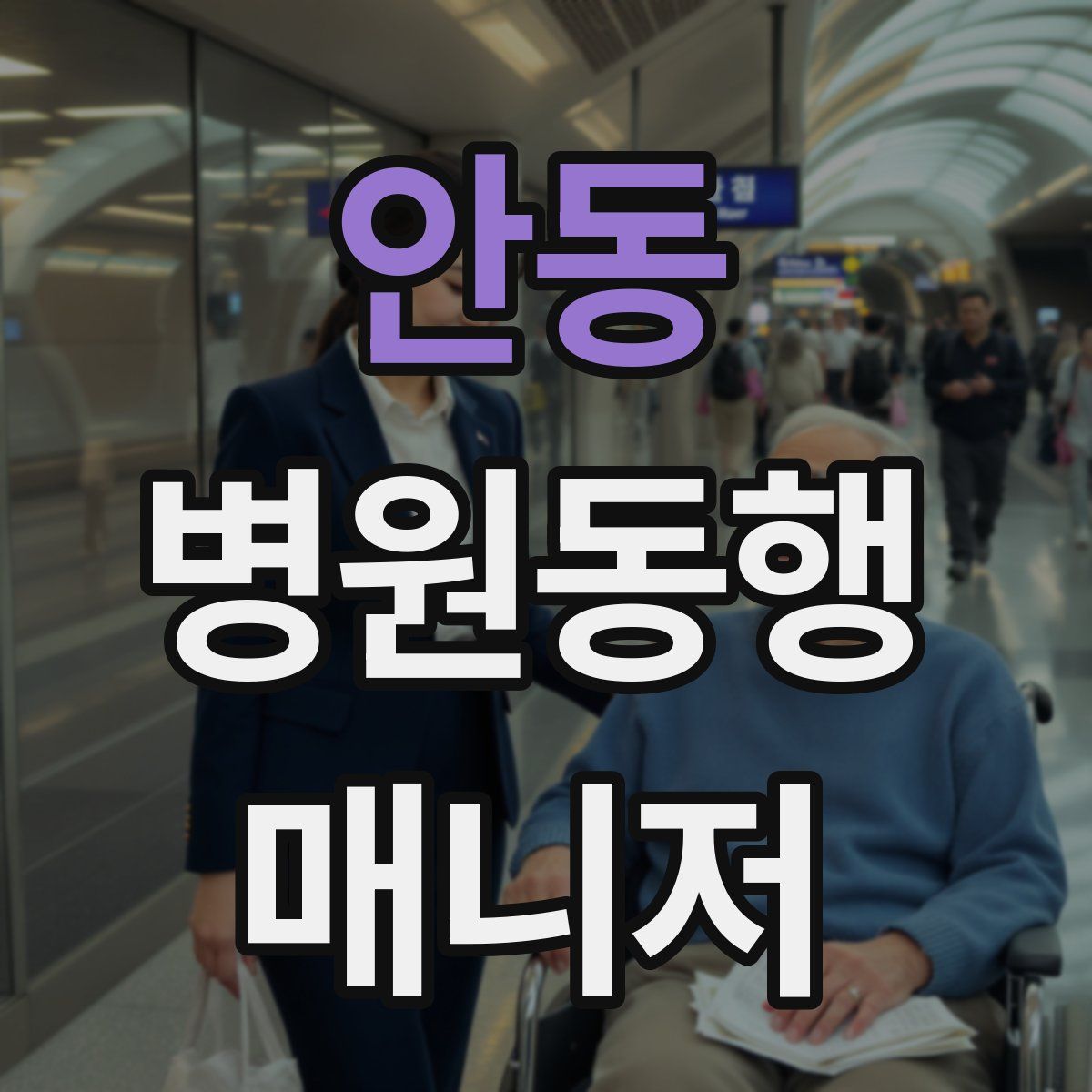 안동 병원동행매니저 자격증