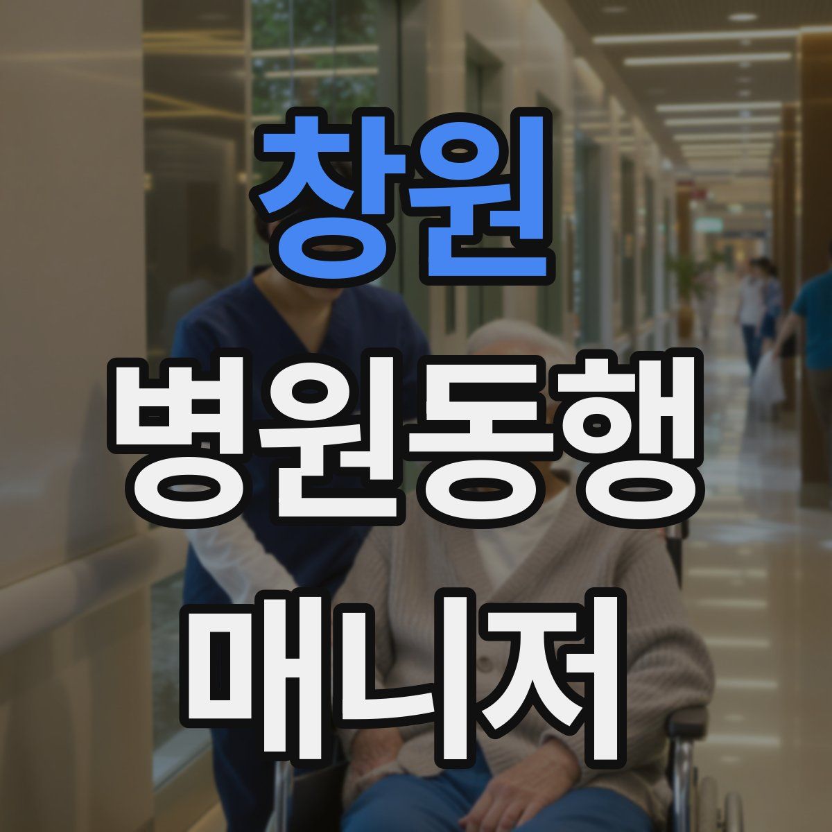 창원 병원동행매니저 자격증