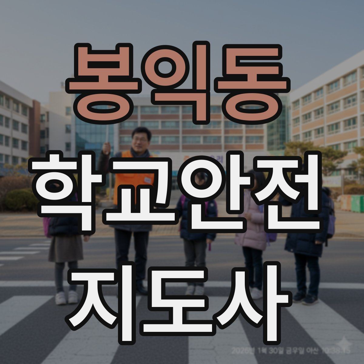 봉익동 학교안전지도사 자격증 통학로 위험지도 만들기 실전 팁