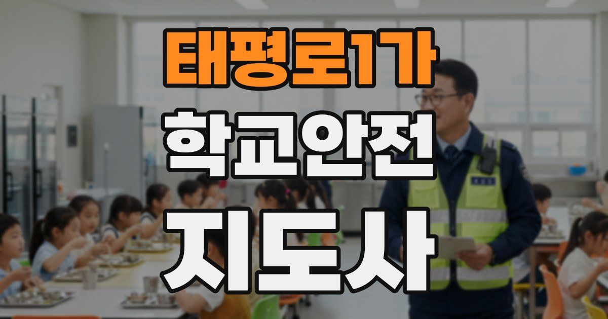 태평로1가 학교안전지도사 자격증