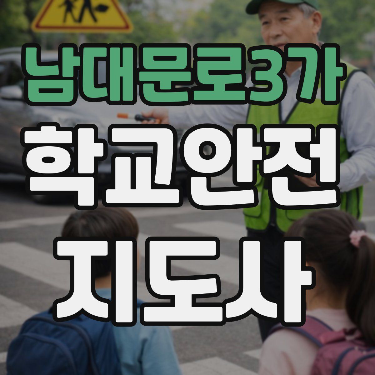 남대문로3가 학교안전지도사 자격증