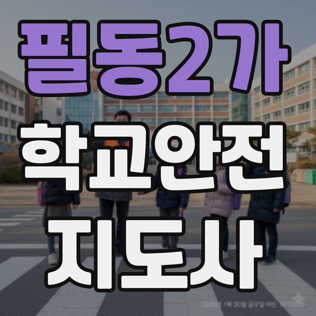 필동2가 학교안전지도사 자격증