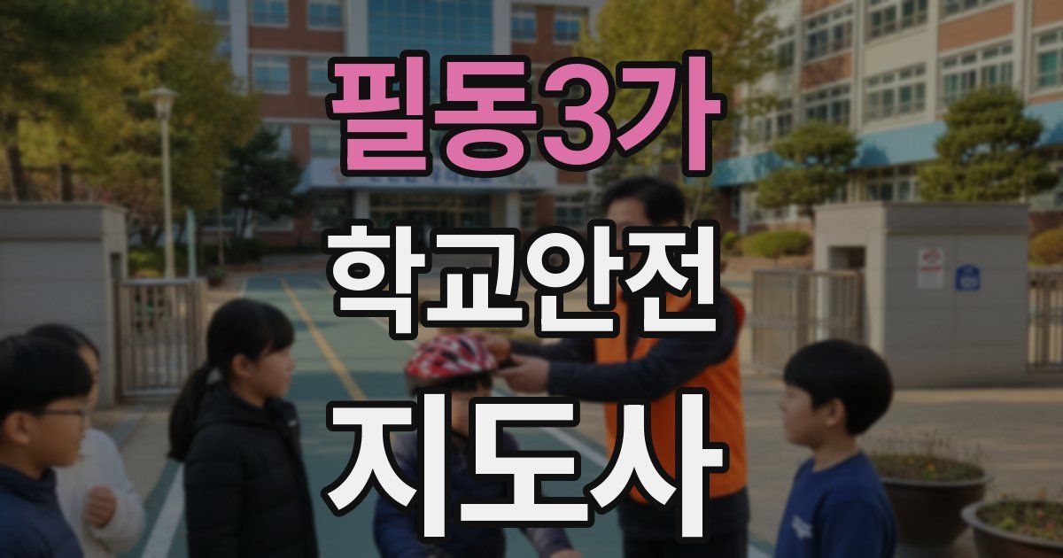 필동3가 학교안전지도사 자격증