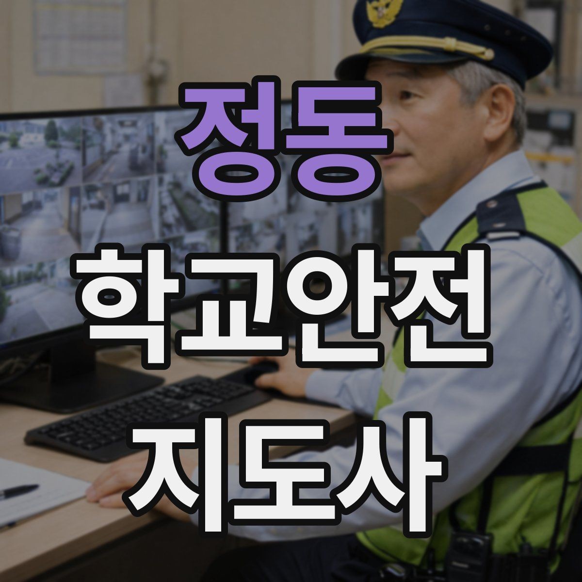 정동 학교안전지도사 자격증 미세먼지 심한 날 활동 조정 기준