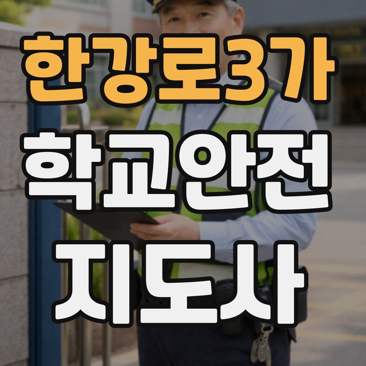 한강로3가 학교안전지도사 자격증