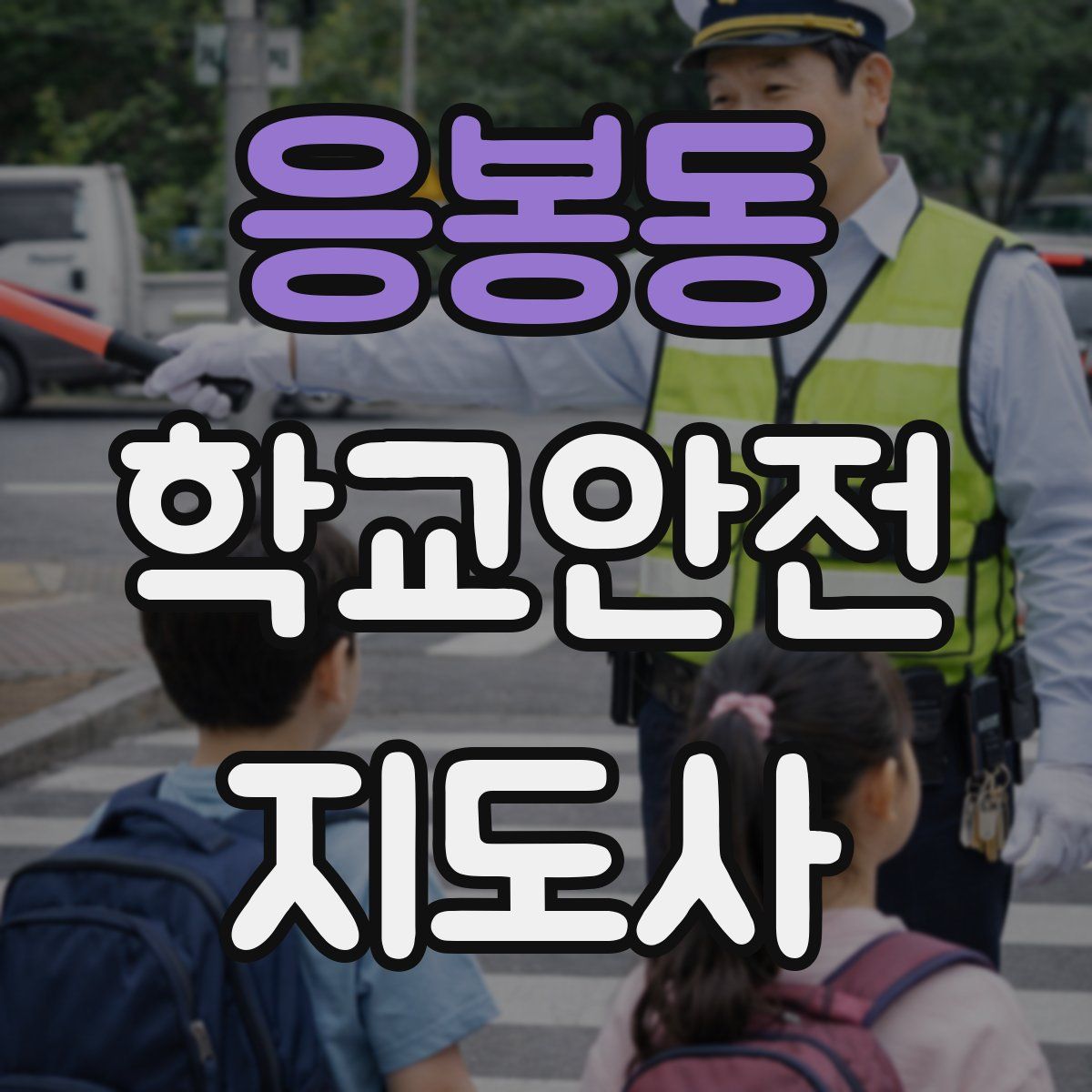 응봉동 학교안전지도사 자격증