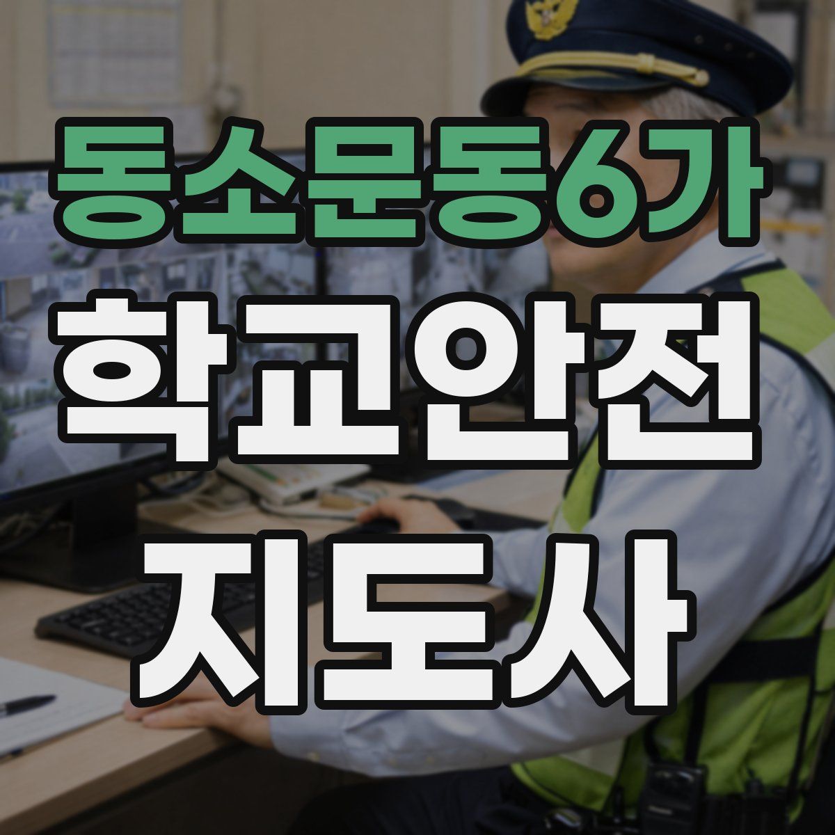 동소문동6가 학교안전지도사 자격증