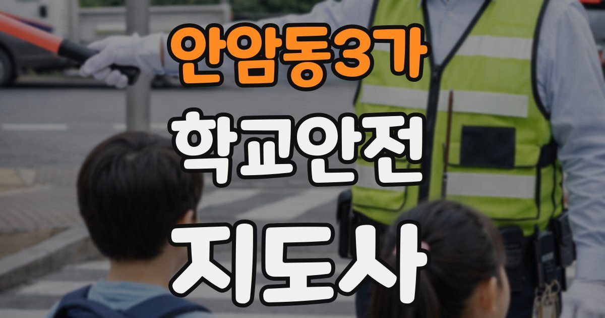 안암동3가 학교안전지도사 자격증