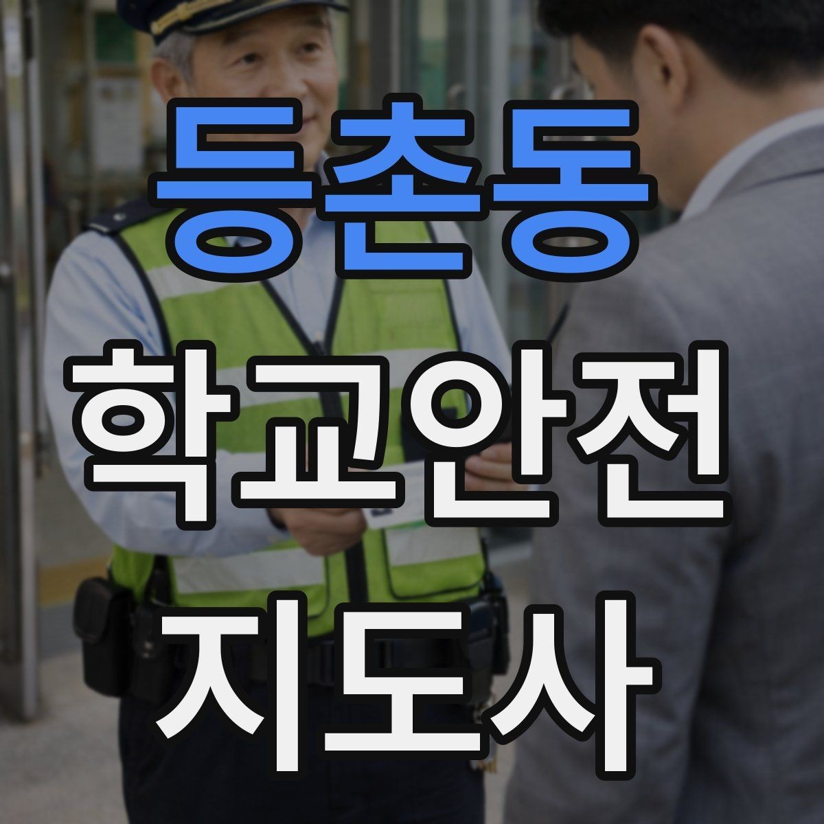 등촌동 학교안전지도사 자격증 통학로 위험 구간을 빠르게 찾는 체크법