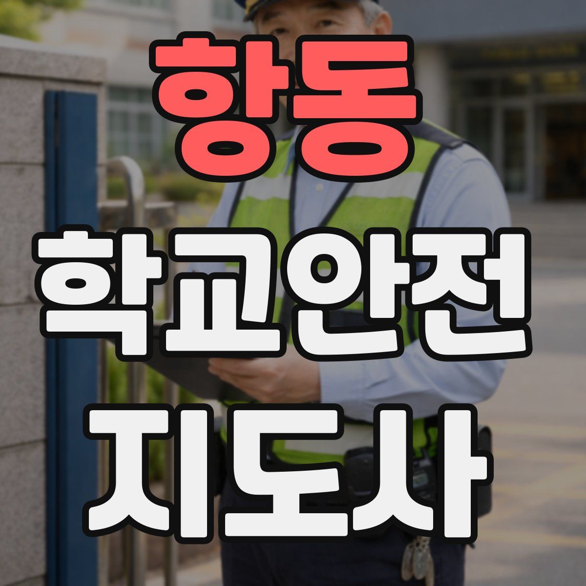 항동 학교안전지도사 자격증