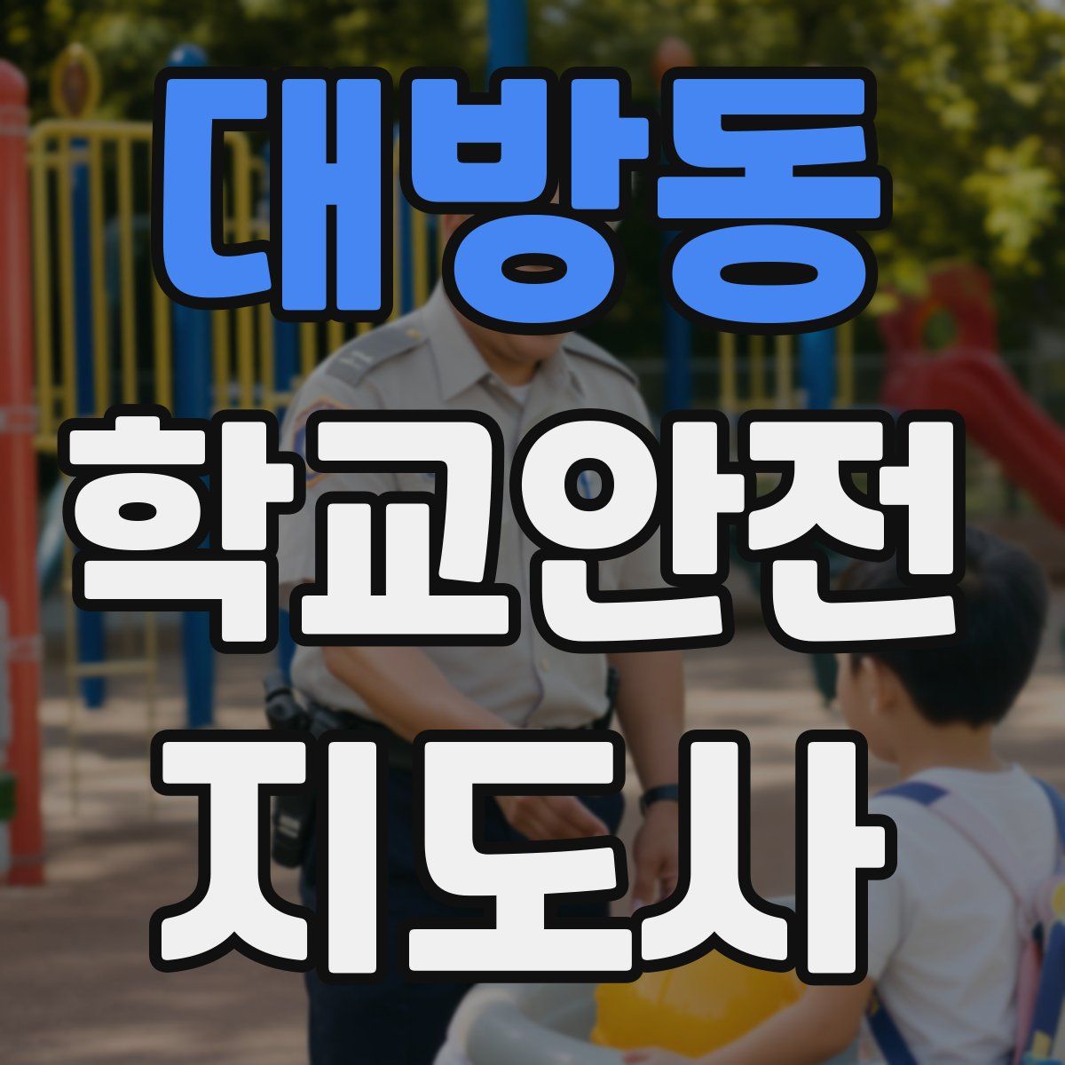 대방동 학교안전지도사 자격증