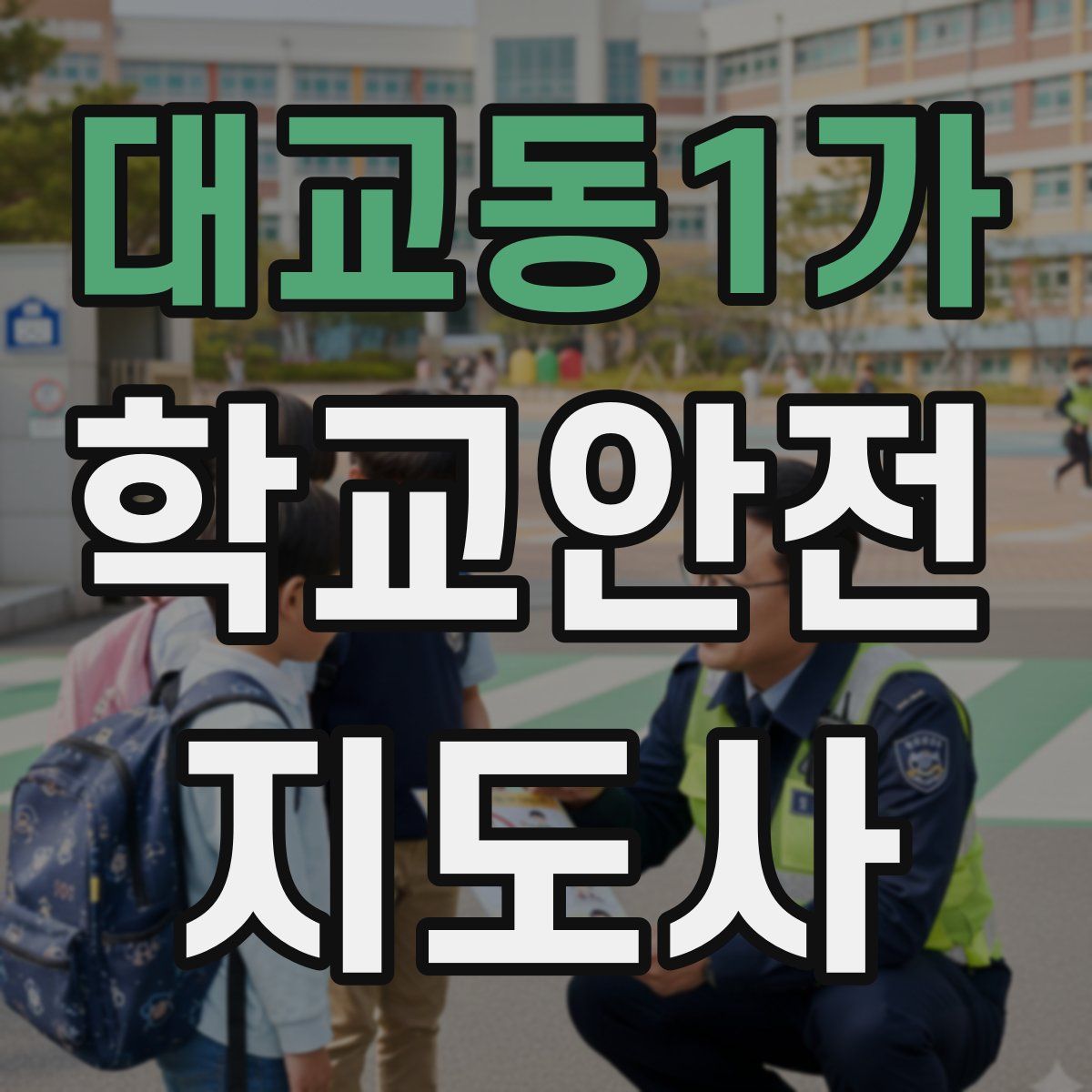 대교동1가 학교안전지도사 자격증