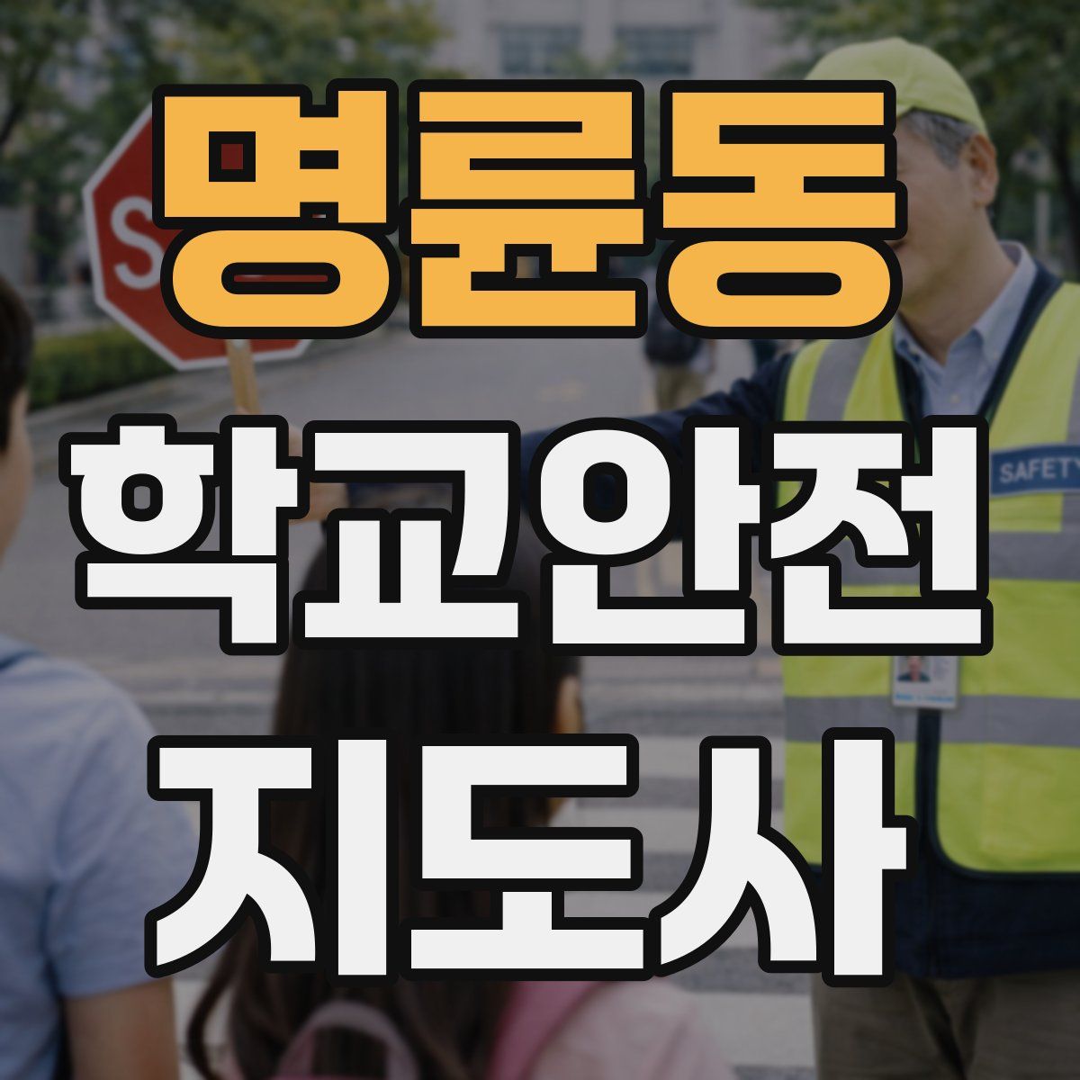 명륜동 학교안전지도사 자격증