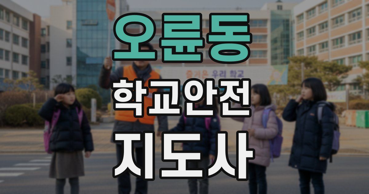 오륜동 학교안전지도사 자격증
