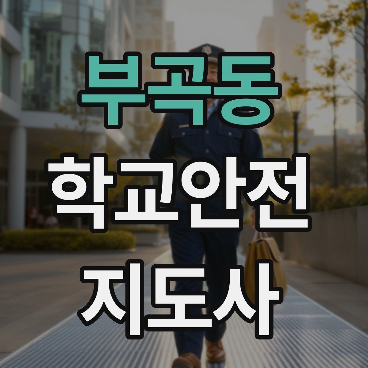 부곡동 학교안전지도사 자격증 취득 후 활동을 시작하는 순서