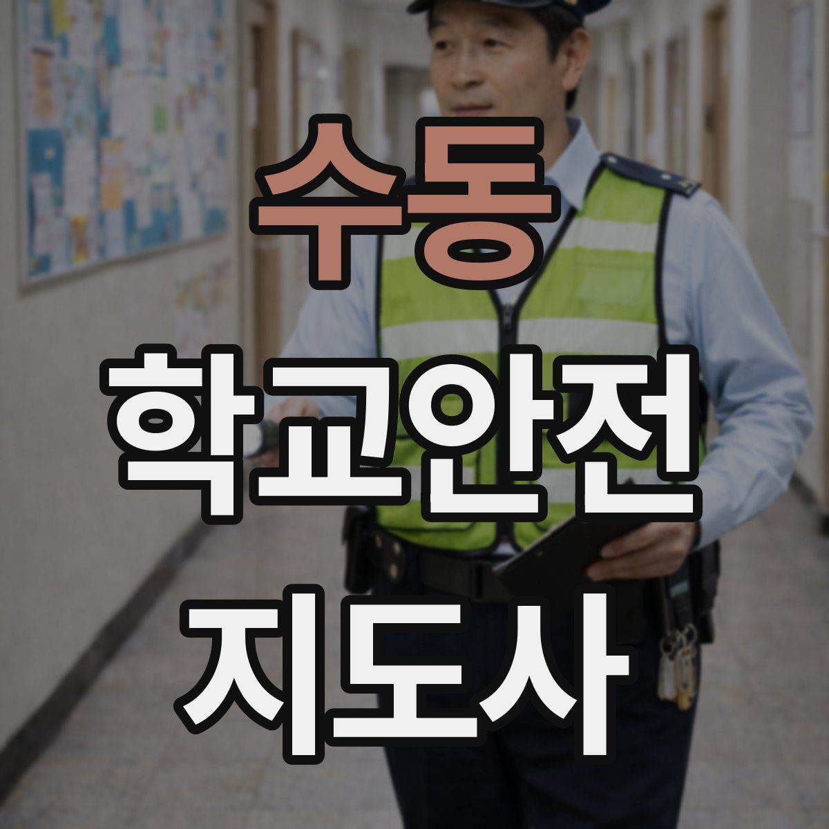 수동 학교안전지도사 자격증